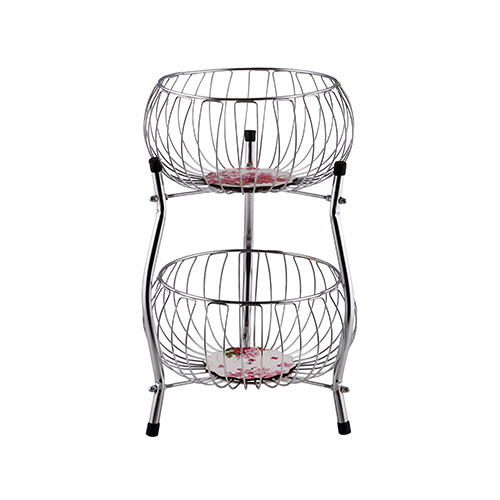 2-tier steel onion holder