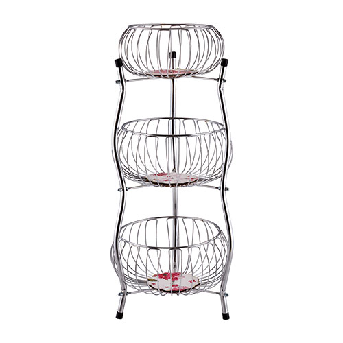 3-tier steel onion holder