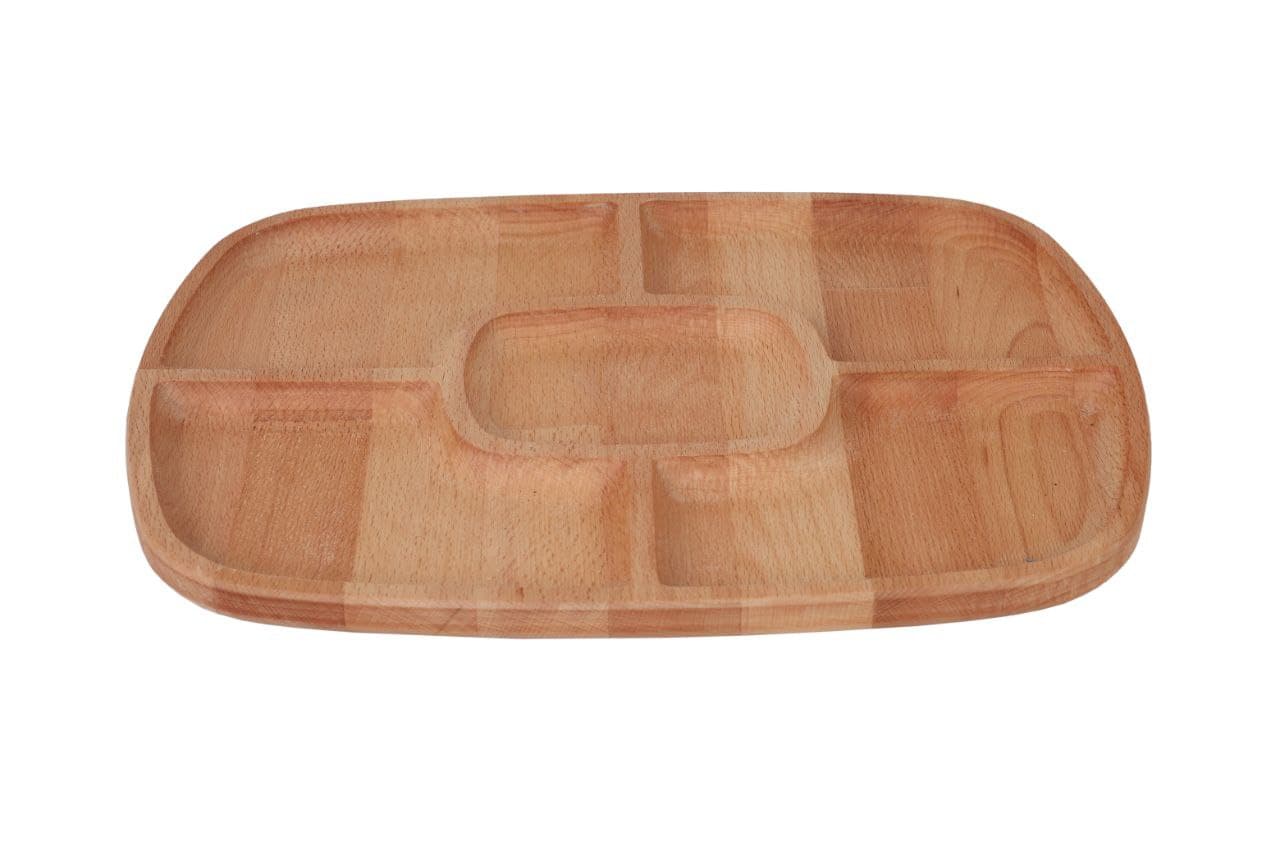 اردو خوری 5 خانه مستطیل سایز 25*35